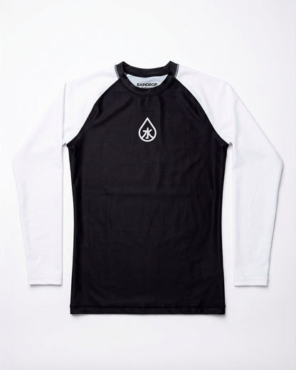 Essential White Rashguard - Long sleeve